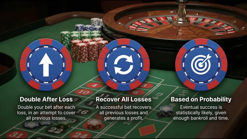 martingale roulette strategy - how it works