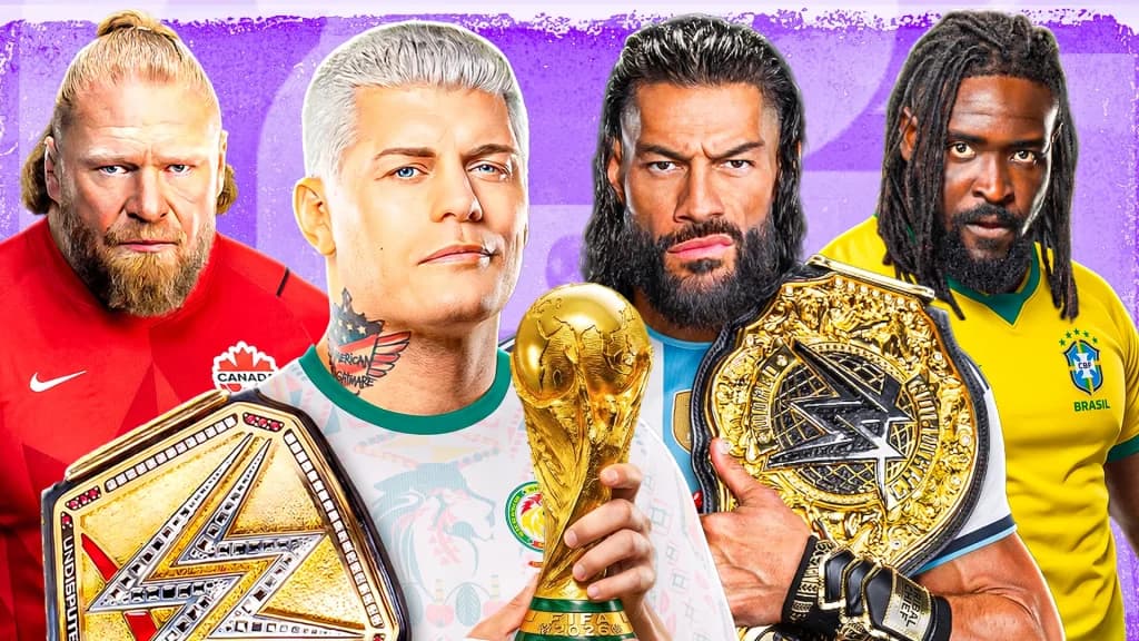 Building a World Cup XI Using Active WWE Superstars